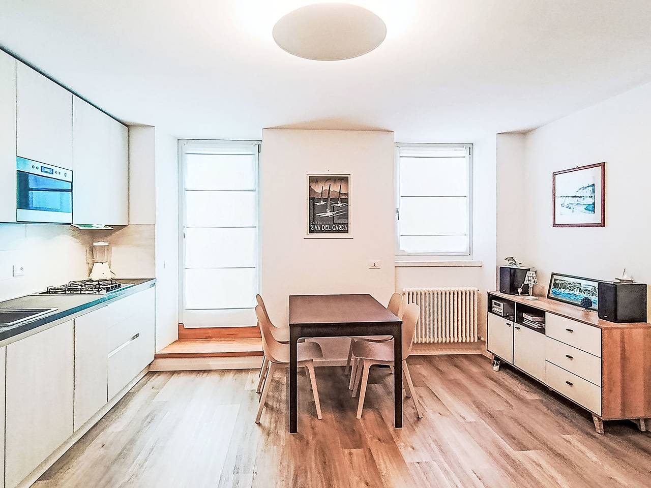 Cały apartament, Tra gli Ulivi in Riva del Garda, Góry Garda