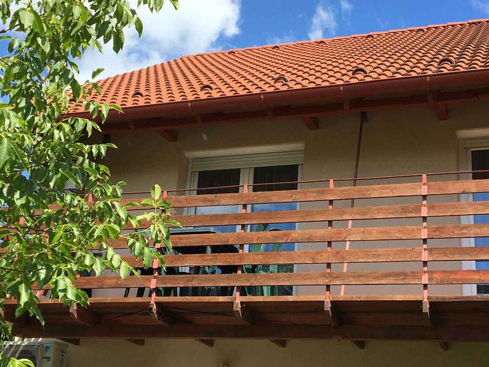 Ferienwohnung für 4 Personen, mit Balkon und Garten in Zamardi - 2