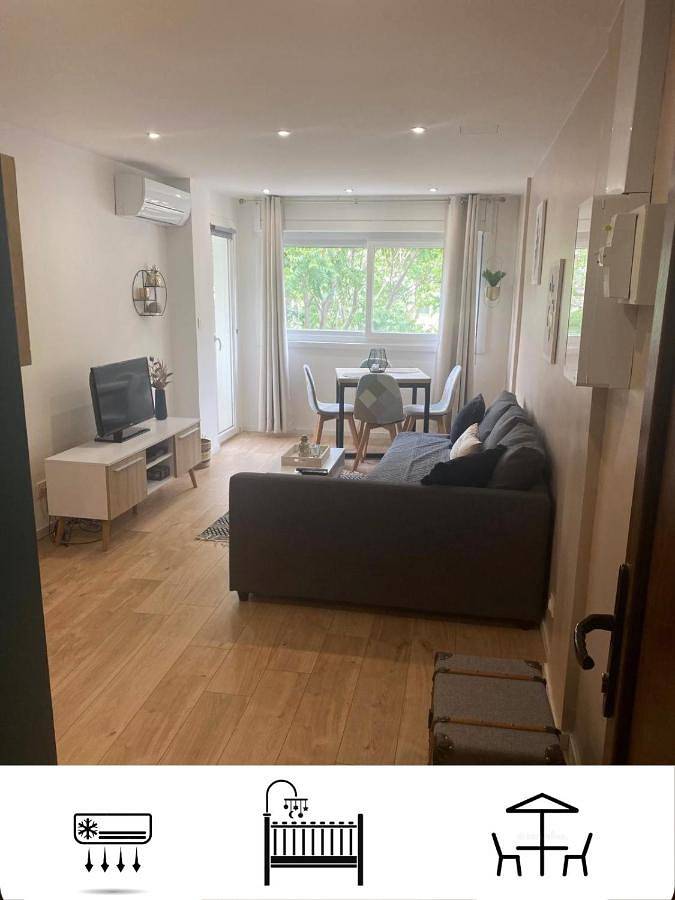 Gîte pour 4 personnes, avec balcon, adapté aux familles dans Stade Mayol RC Toulonnais