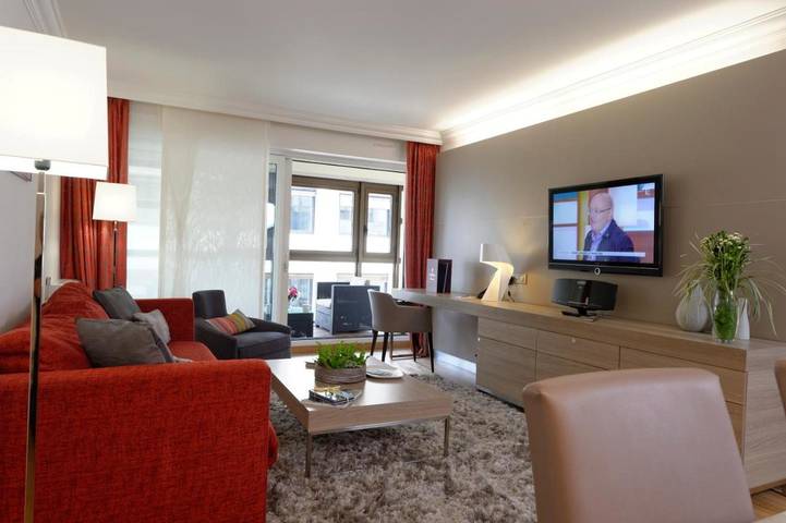 Appart’hôtel pour 8 personnes, avec balcon