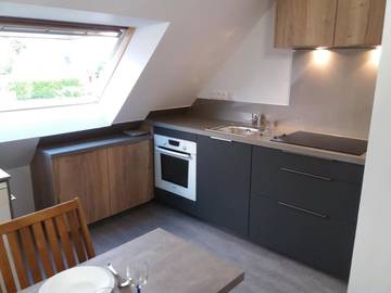 Gîte pour 2 personnes, avec jardin, adapté aux familles à Surzur