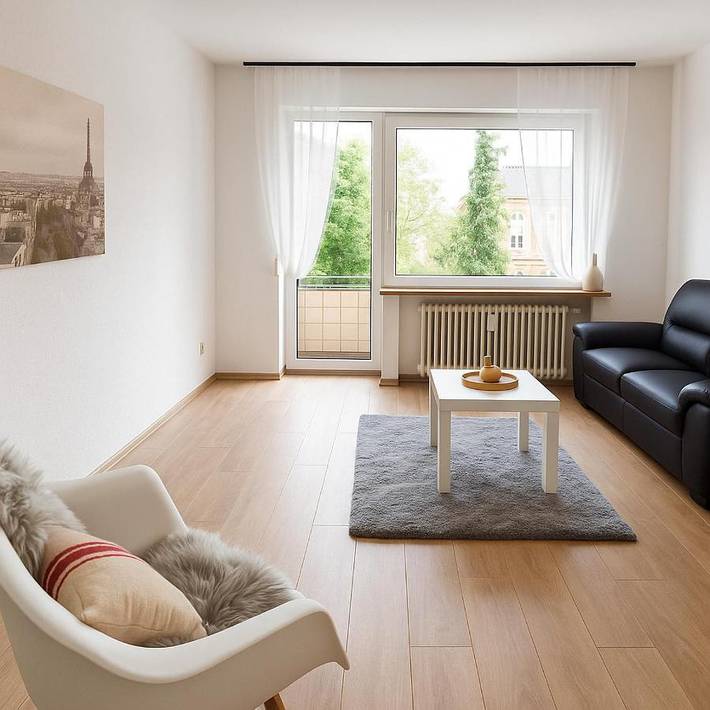 Ferienwohnung für 5 Personen, mit Balkon und Terrasse sowie Ausblick in Frechen