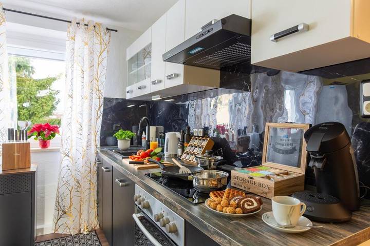 Ferienwohnung für 5 Personen, mit Garten und Ausblick, mit Haustier in Straubing