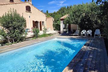 Cottage pour 4 personnes, avec jardin et terrasse, animaux acceptés à Allauch