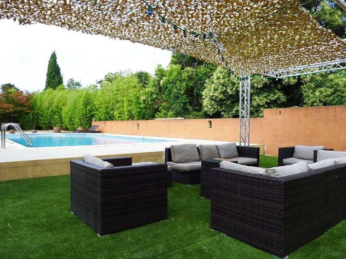 Gîte pour 15 personnes, avec jardin et piscine, animaux acceptés à Canet - 3