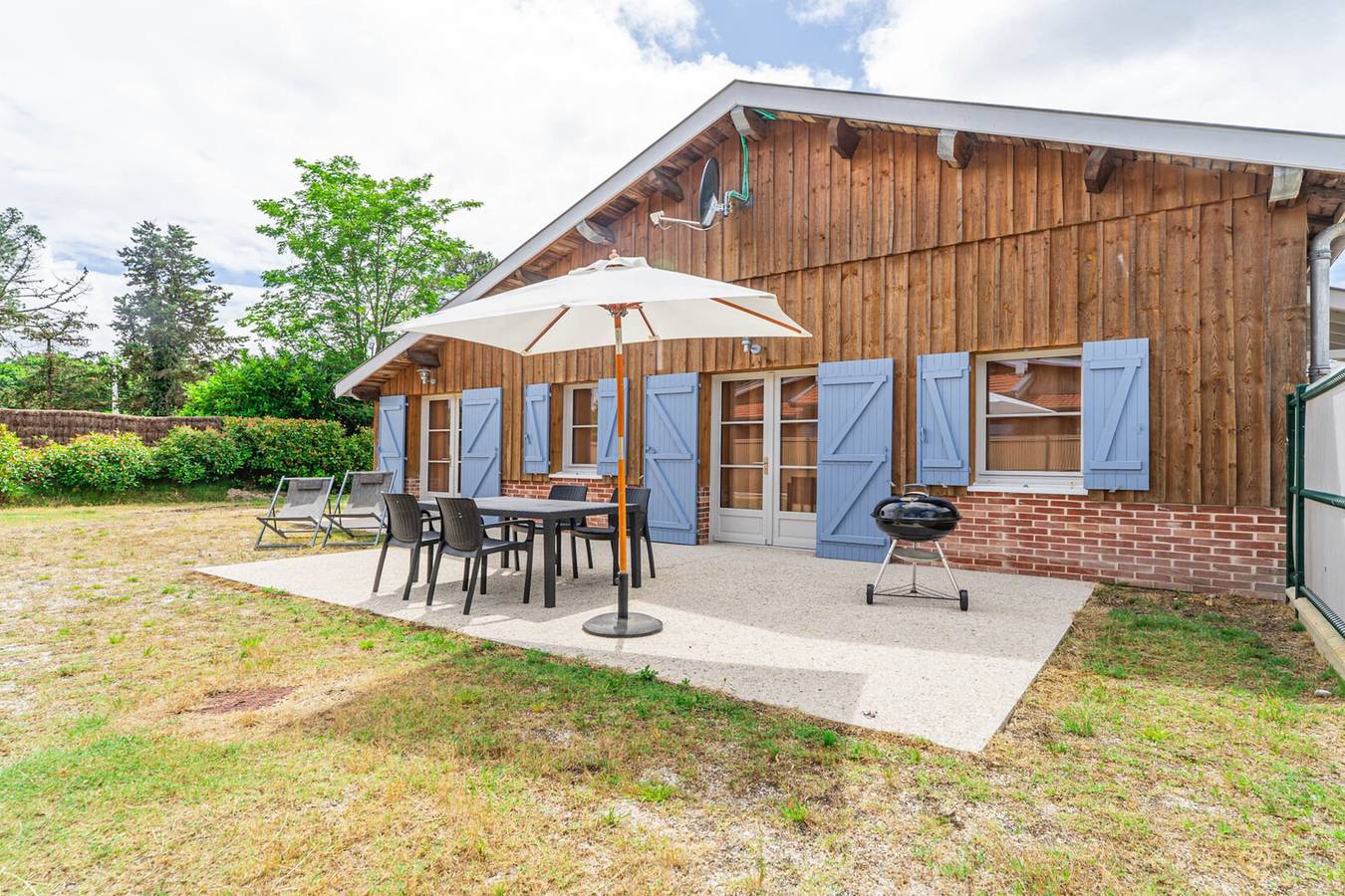 Cottage für 2 Personen mit Garten in Naujac-sur-Mer, Regionaler Naturpark Médoc