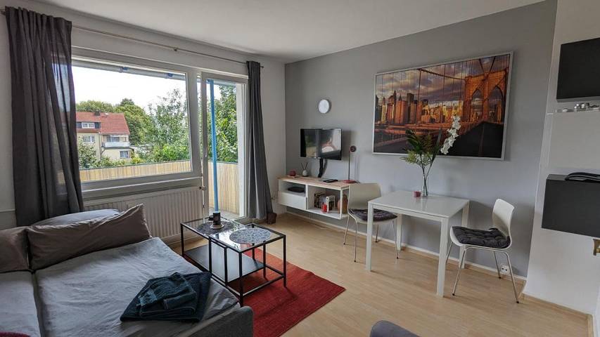 Gîte pour 5 personnes, avec vue et balcon à Bad Vilbel