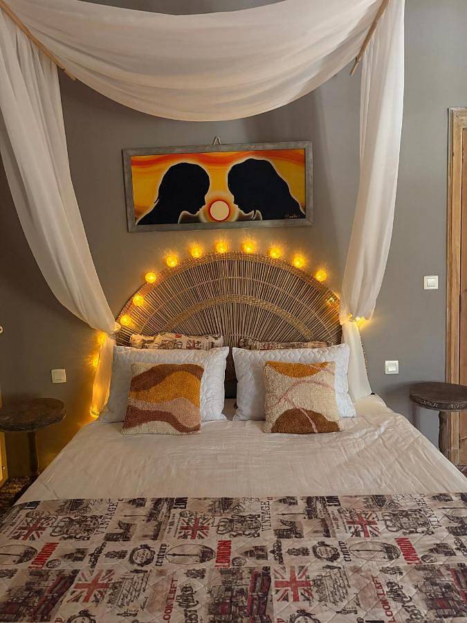 Chambre d’hôte pour 2 personnes, avec Terrasse et Jardin ainsi que Piscine et Vue à Fabrezan