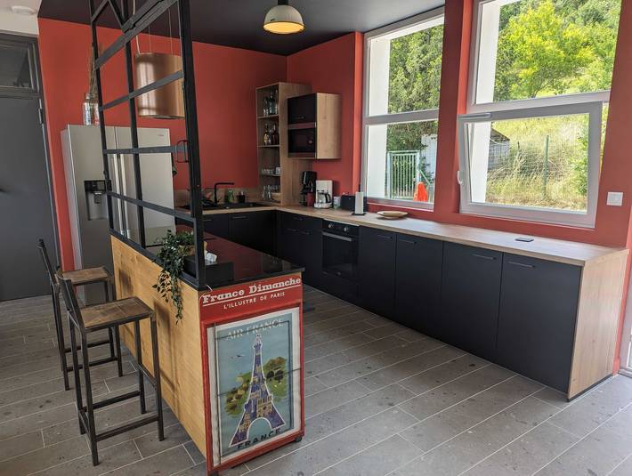 Gîte pour 6 personnes, avec Terrasse et Jardin