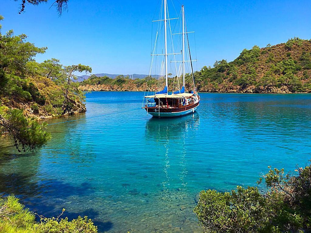 Boot für 12 Personen in Bodrum, Türkische Ägäis