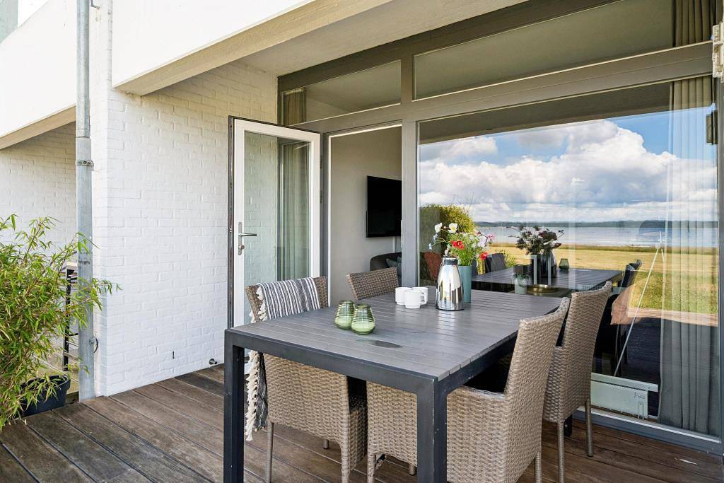 Ferienwohnung mit Panoramablick über die Ebeltoft Bucht und den Nationalpark Mols Bjerge in Ebeltoft (Stadt), Ebeltoft