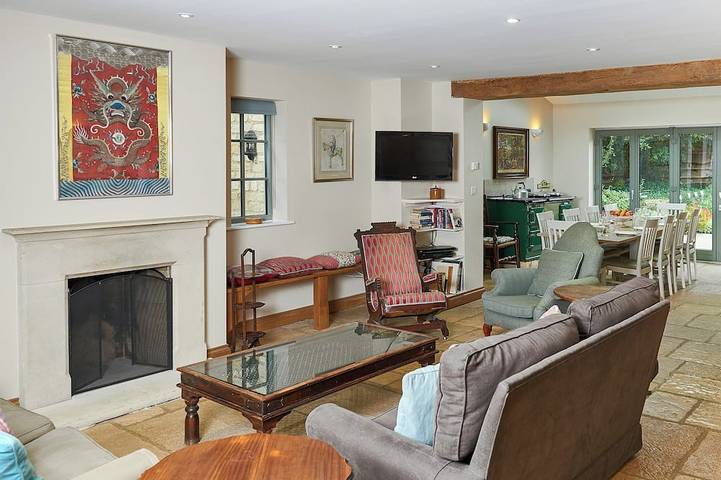 Cottage for 6 people, with garden and pool in Kingham