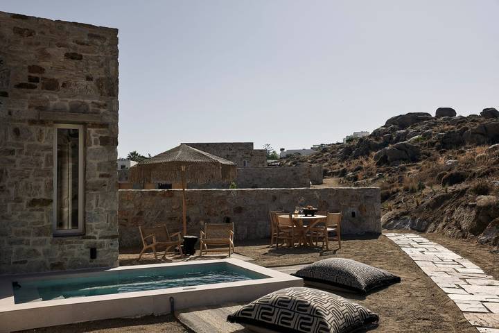 Villa für 4 Personen, mit Seeblick und Balkon auf Naxos