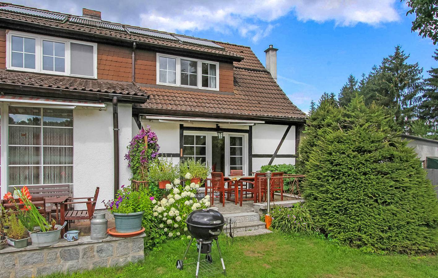 Ganze Ferienwohnung, Paradies am Strand mit Terrasse und Parkplatz in Blankensee (Mecklenburg), Mecklenburg-Strelitz
