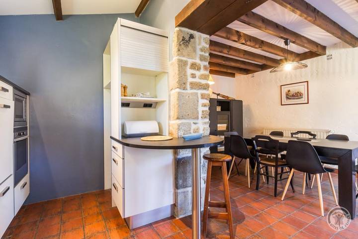 Gîte pour 7 personnes, avec jardin et jacuzzi ainsi que terrasse et sauna à Jullouville - 3