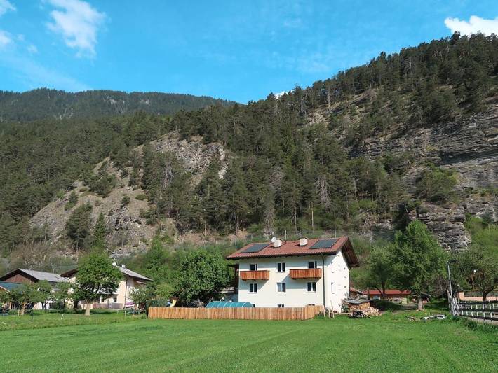 Ferienhaus für 10 Personen, mit Balkon und Terrasse sowie Garten und Pool in Serfaus