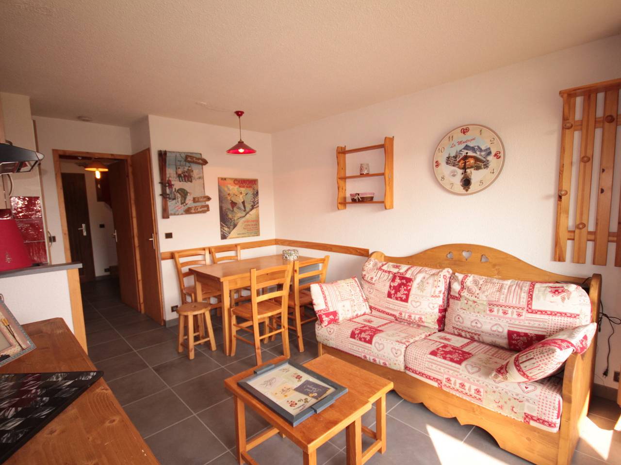 Studio entier, Les Saisies - Studio cabine rénové 4 personnes avec garage in Les Saisies, Région d'Albertville