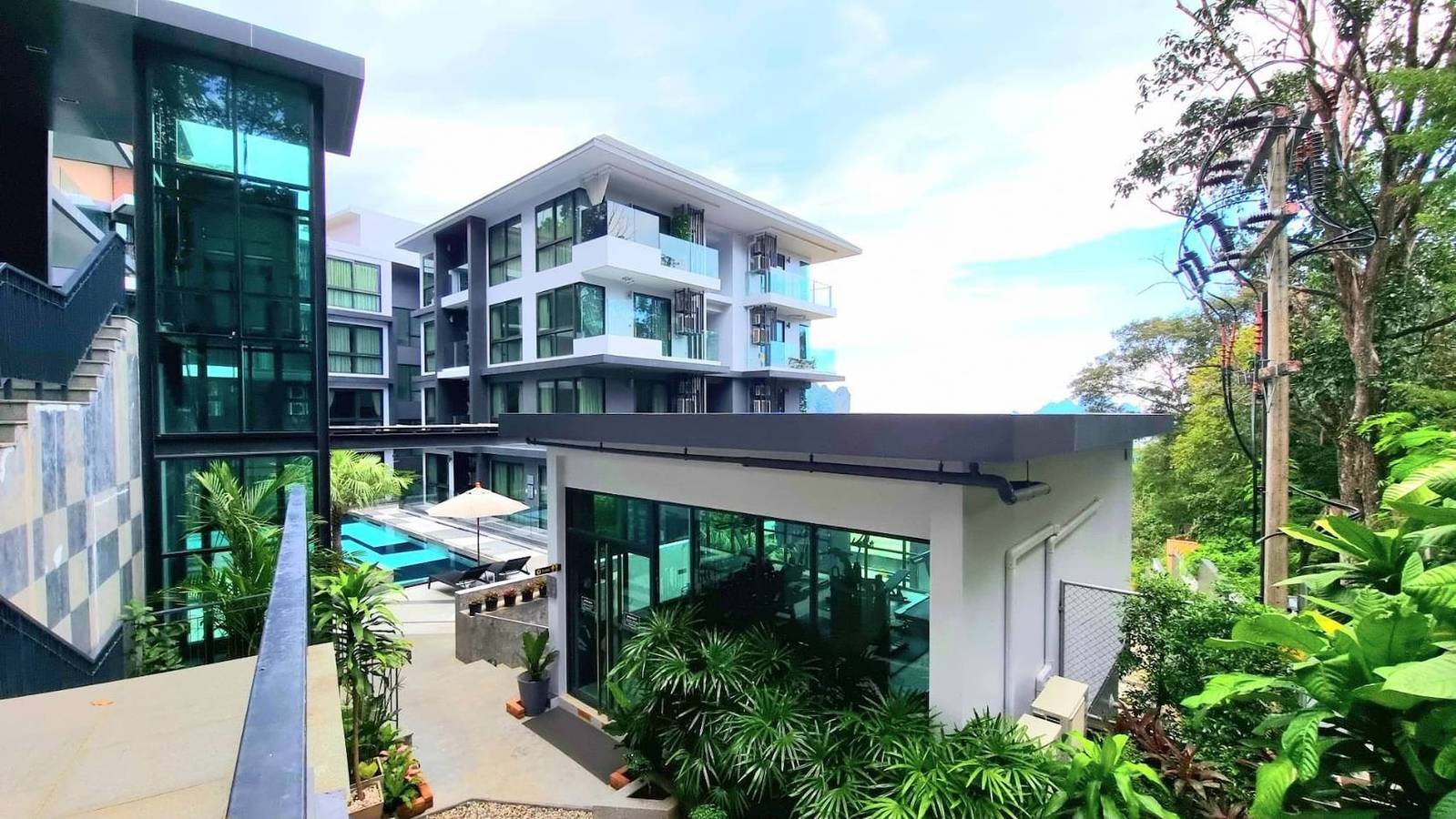 Entire apartment, Ao403 - 1 Bedroom Serviced Apartment With Sea View at Ao Nang Beach in Ao Nang, Krabi Province
