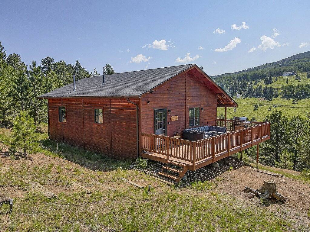 Monarch Landing, A Cozy Cabin w/360 Mountain Views in Teller County