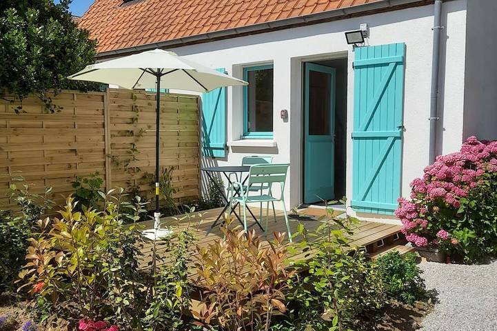 Gîte pour 2 personnes, avec Terrasse à Audembert