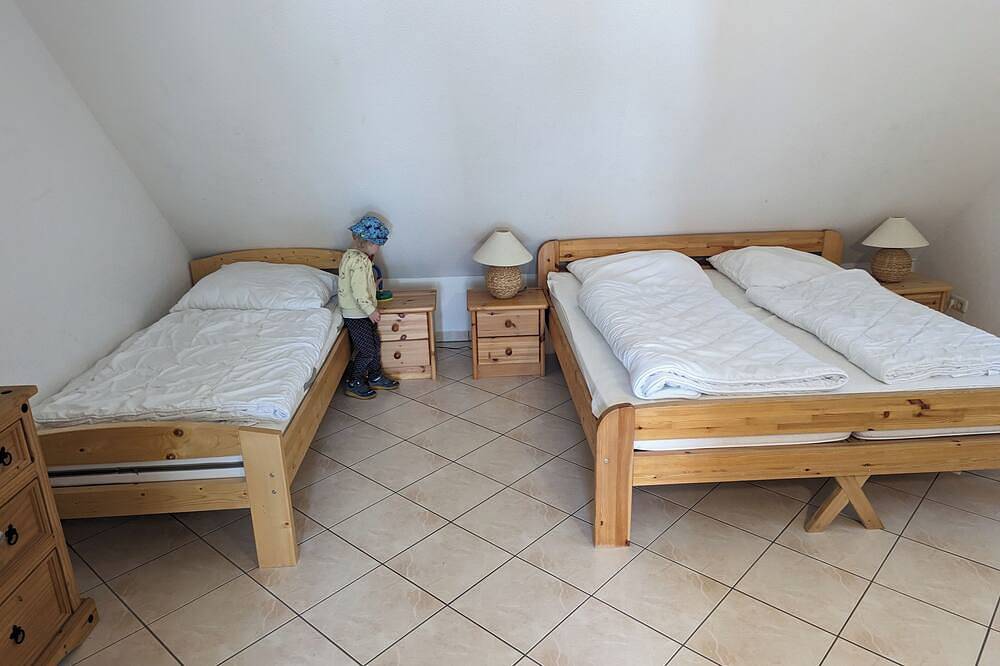 Landhausfischerruhplauersee Fh große Familien 13P Privatstrand Ruderboote Angeln in Alt Schwerin, Plauer See