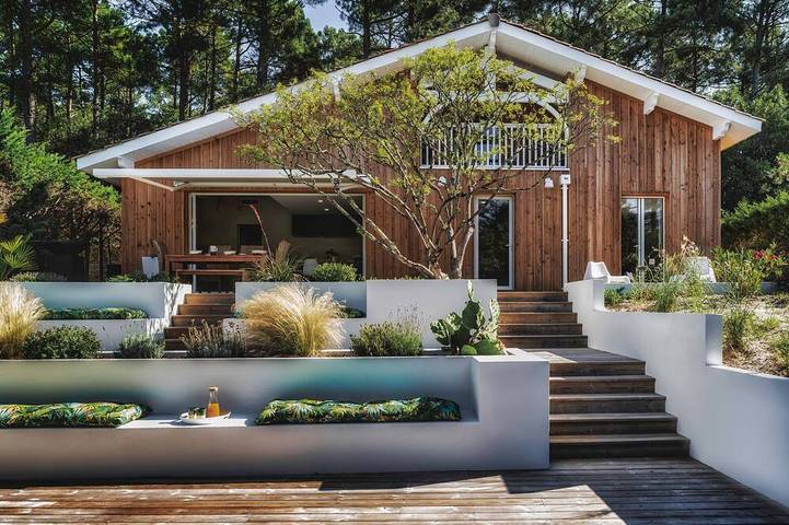 Villa pour 6 personnes, avec jardin, animaux acceptés dans Lac de Lacanau