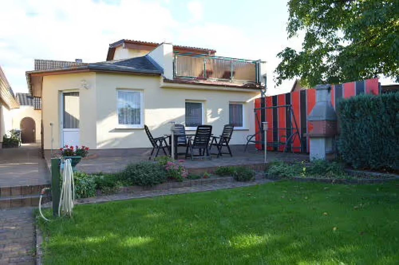 Ferienhaus 'Ferienhaus Müritz - Brockmann' mit privater Terrasse, Gemeinschaftsgarten und Wlan in Waren (Müritz), Müritz