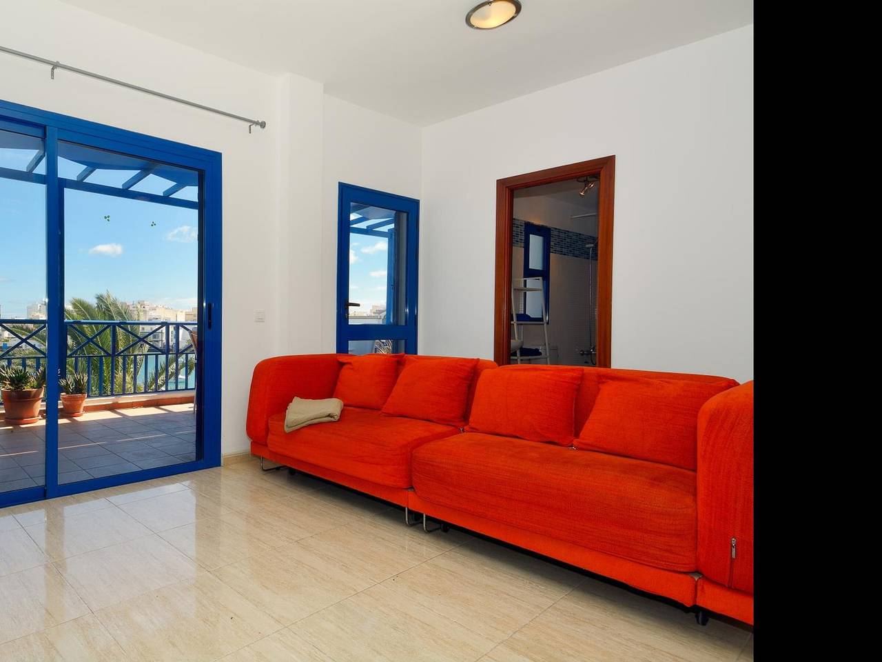 Ganze Wohnung, Zentrales Apartment mit großer Terrasse und Meerblick in Arrecife in Arrecife Centro, Arrecife
