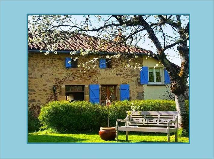 Gîte pour 4 personnes, avec piscine, animaux acceptés à Mazières (homonymie)