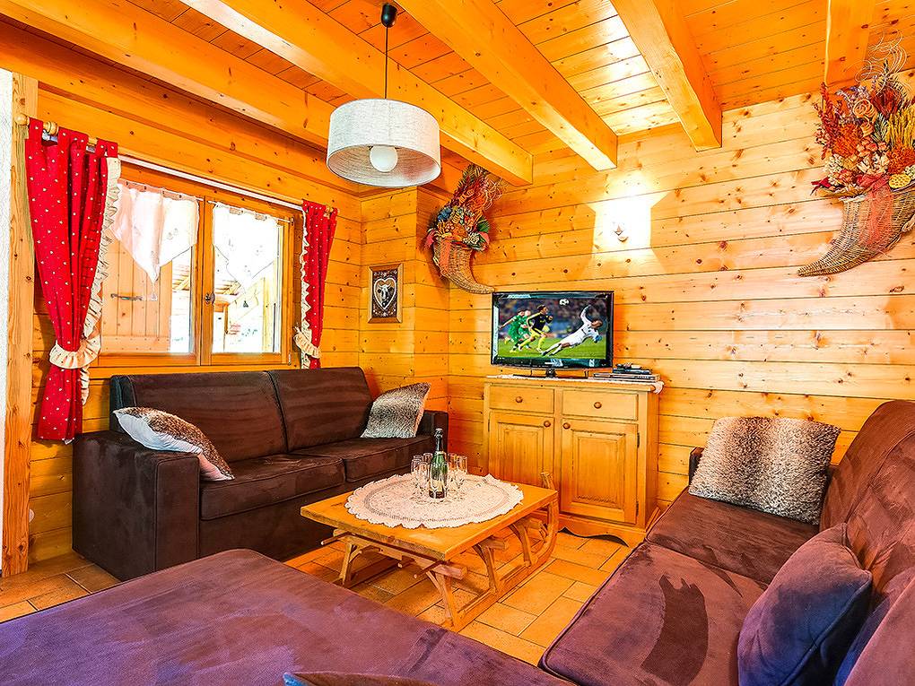 Appartement de vacances entier, Appartement de vacances pour 12 personnes avec balcon in Chatel, Les Portes du Soleil