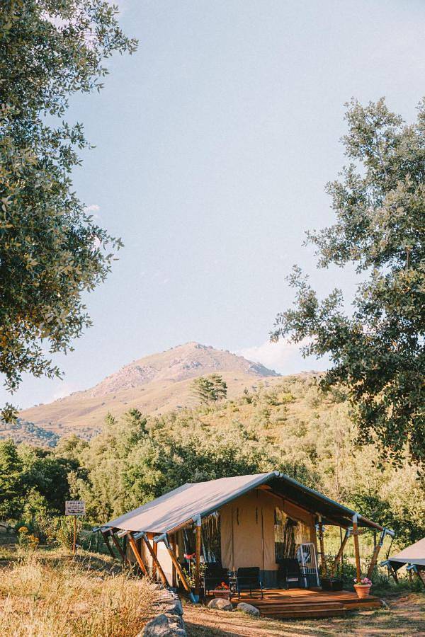 Camping Mercone in Corte, Parc naturel régional de Corse