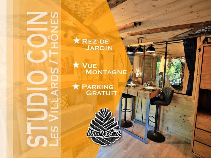 Appartement de vacances pour 3 personnes, avec vue et jardin