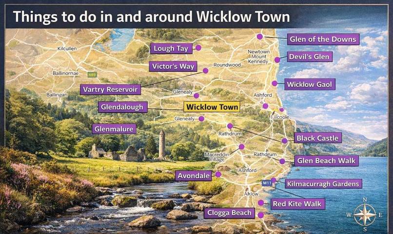 Gîte pour 2 personnes, avec vue ainsi que terrasse et jardin dans Wicklow - 4