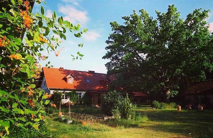 Maison d’hôte pour 20 personnes, avec jardin ainsi que vue sur le lac et vue en Pologne