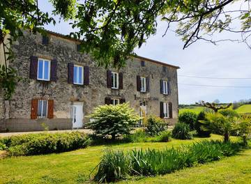 Chambre d’hôte pour 4 personnes, avec jardin à Saint-Sève