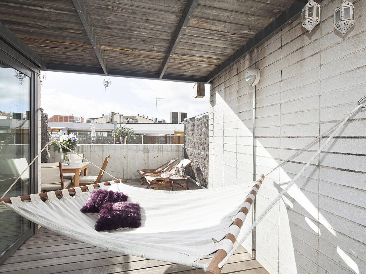 Ganze Ferienwohnung, Msb Dachwohnung in der nähe dem Zentrum mit eigener Terrasse in Sarrià - Sant Gervasi, Barcelona