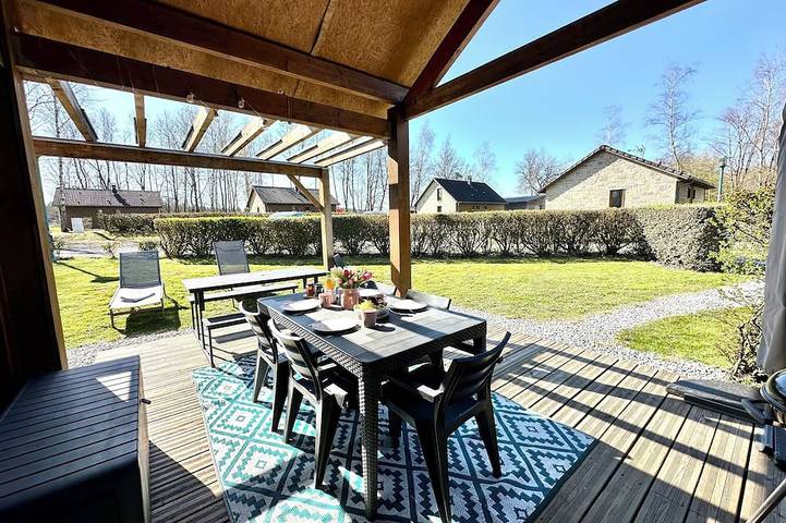 Vakantiehuis voor 6 personen, met tuin en zwembad in de Ardennen
