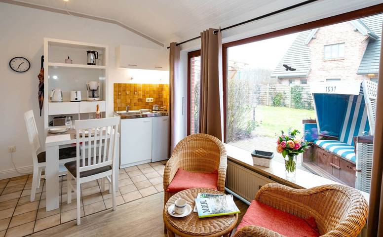 Ganze Wohnung, Die ebenerdige Ferienwohnung Krabbe liegt im ruhigen alten Westerländer Ortskern in Nordfriesische Inseln (Schleswig-Holstein) (Schleswig-Holstein), Sylt (Gemeinde)