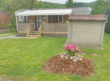 Mobil home pour 6 personnes, avec terrasse et jardin, animaux acceptés à Munster