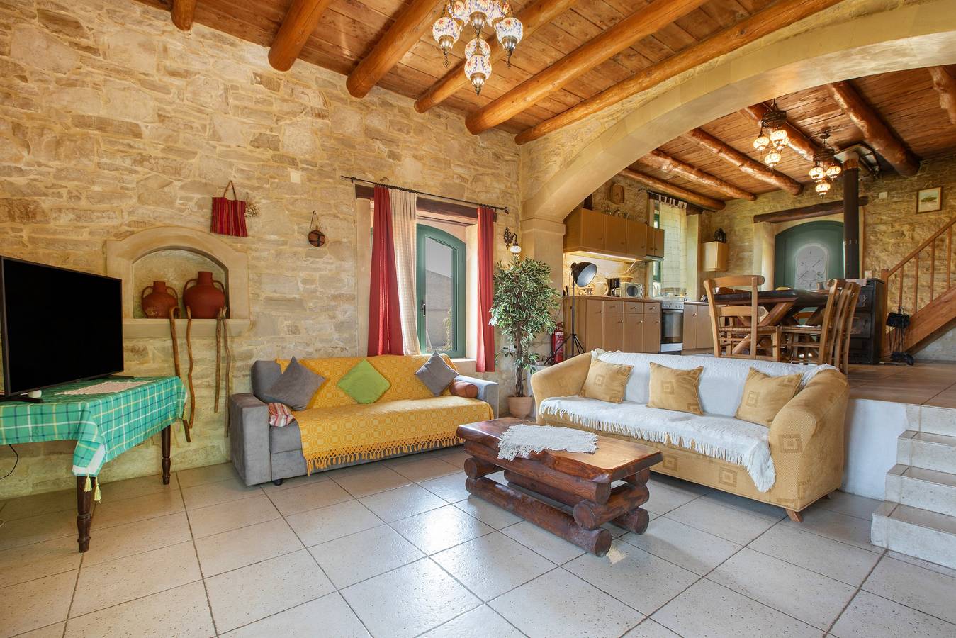 Casa di campagna 'Vila Aloni' con terrazza privata, Wi-Fi e aria condizionata in Alfa, Rethymno e dintorni