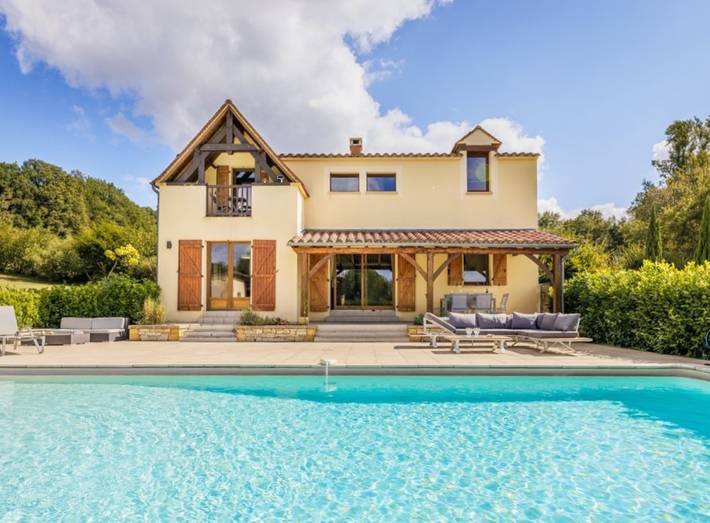 Gîte pour 6 personnes, avec Piscine