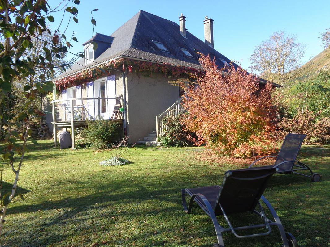 Gîte für 4 Personen mit Balkon/Terrasse in Aucun, Nationalpark Pyrenäen