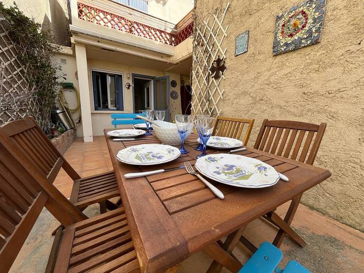 Maison de vacances pour 5 personnes, avec terrasse à Gruissan