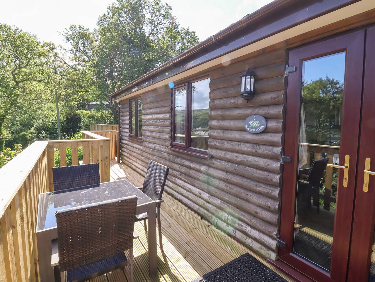 Chalet Log Cabin L3 in Combe Martin, Exmoor