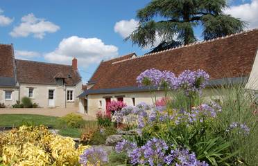 Gîte pour 8 personnes, avec terrasse et jacuzzi ainsi que jardin et sauna à La Croix-en-Touraine