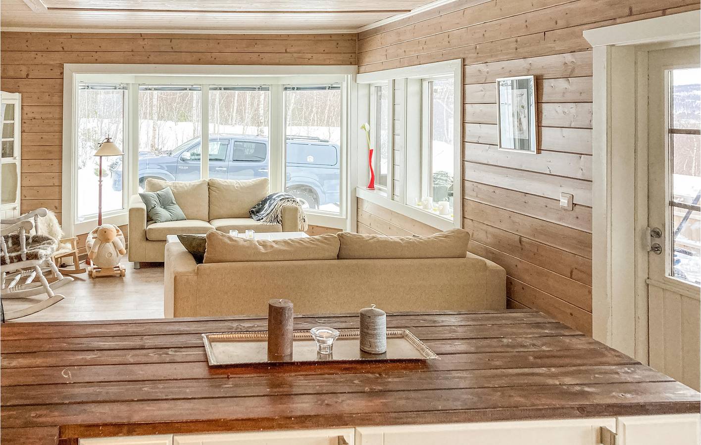 Ferienhaus für 6 Personen mit Terrasse in Vestfjorden