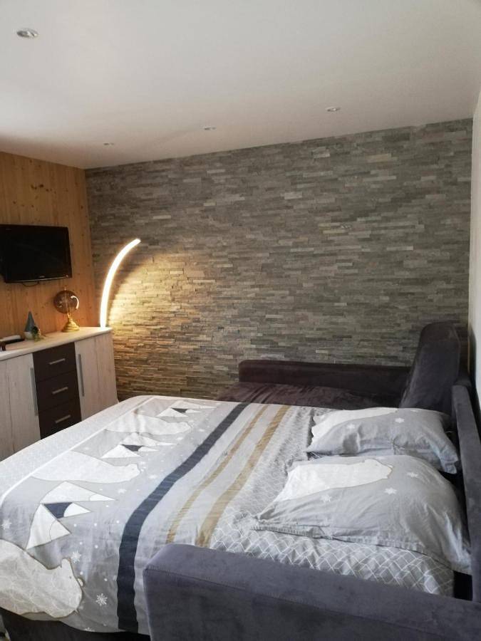 Gîte pour 4 personnes, avec terrasse ainsi que vue et jardin à Marnaz - 3