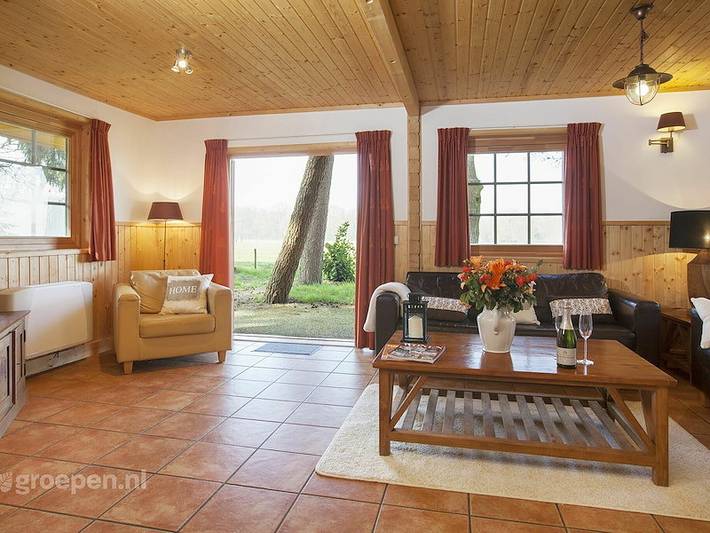 Vakantiehuis voor 10 personen, with Balkon/Terras and Terras as well as Sauna in Soest