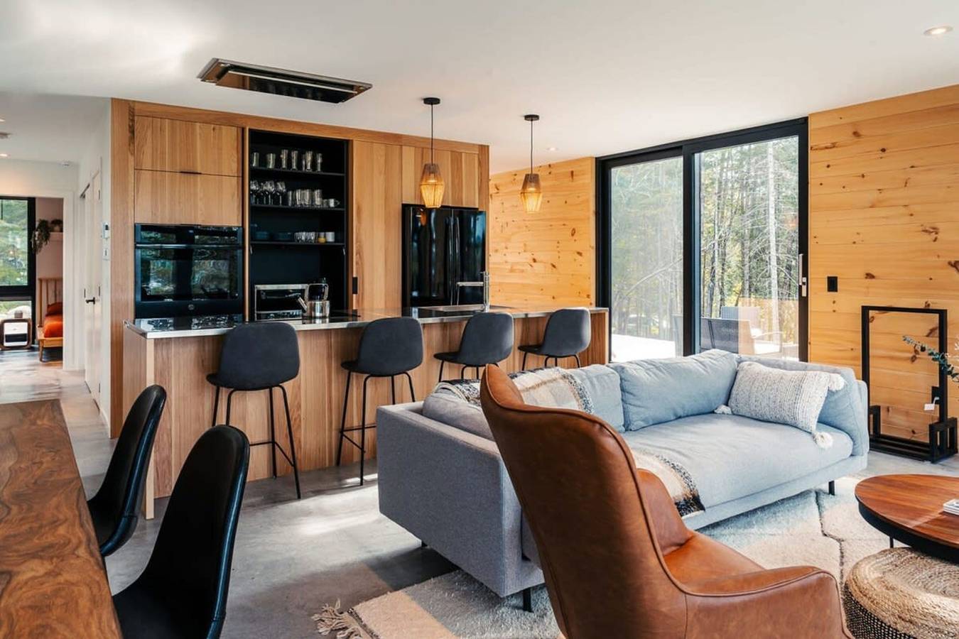 Casa de vacaciones para 8 personas con jardín in Lac-Supérieur, Quebec