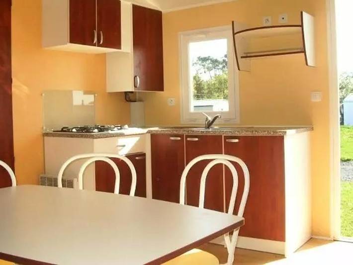 Mobil home pour 6 personnes, avec bassin pour enfant à Angles - 3